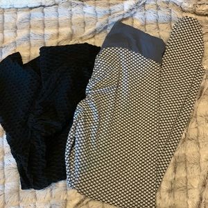 Butt Lifting Honeycomb Leggings